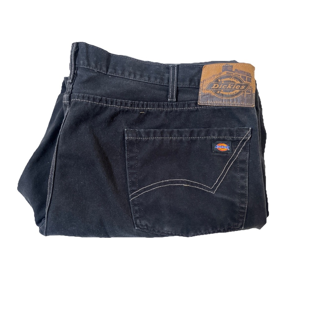Dickies Regular Fit Straight Leg‎ Black Jeans Mens Workwear See Details Size